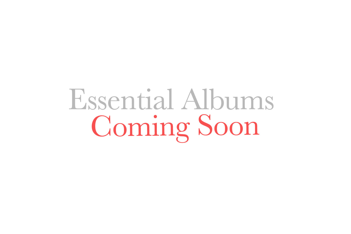 Essential Albums - perfect for capturing life's special little moments